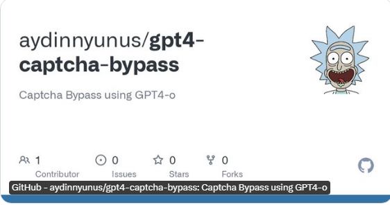 新型验证码破解工具GPT4o Captcha Bypass问世，网络安全面临新挑战